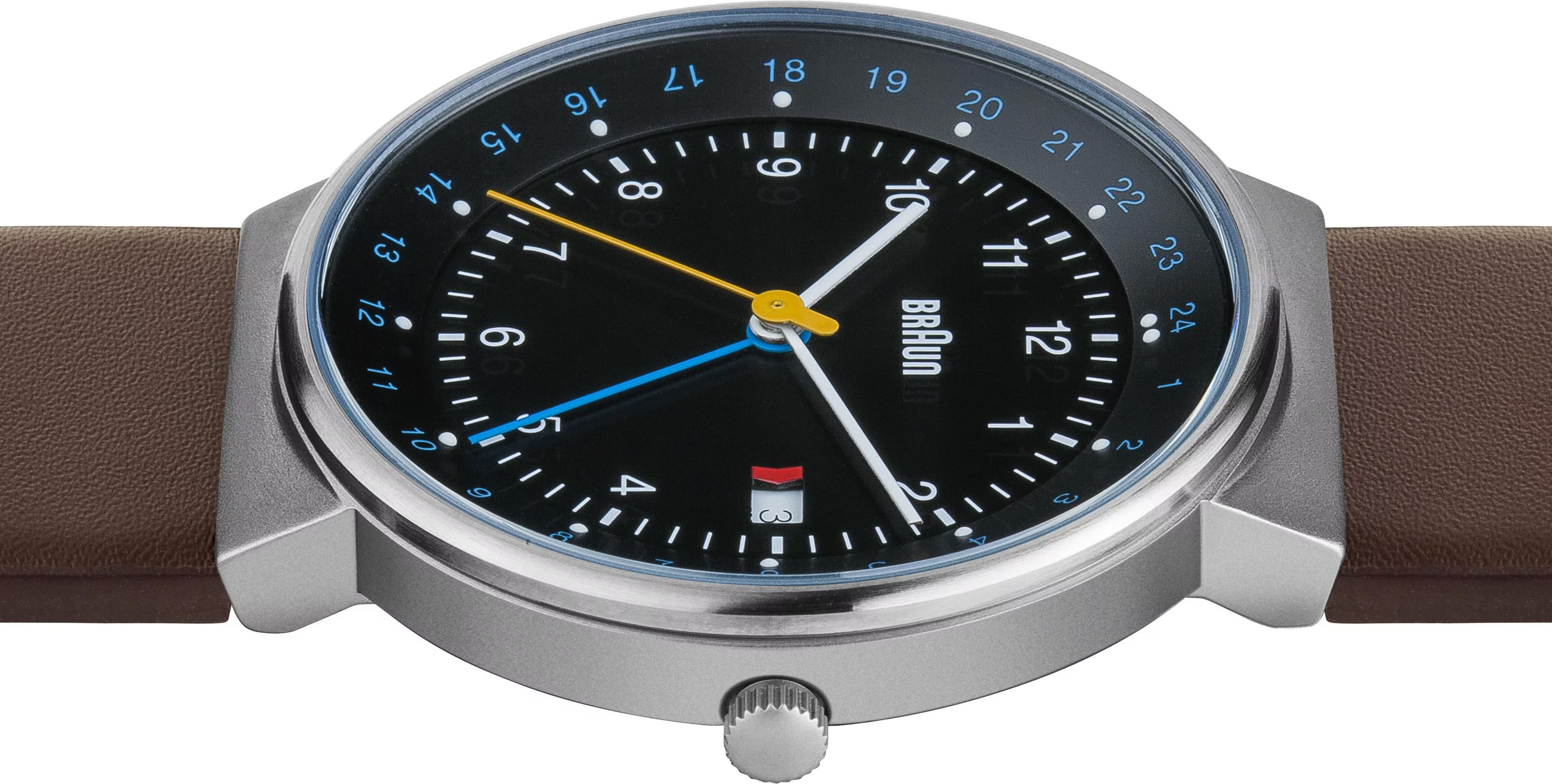 Braun Aw24 Vintage Braun Watch 時計 BRAUN AW24 GMT Made In Germany